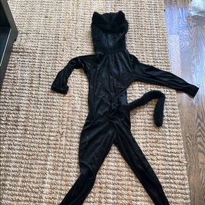 Black Cat Costume with Tail